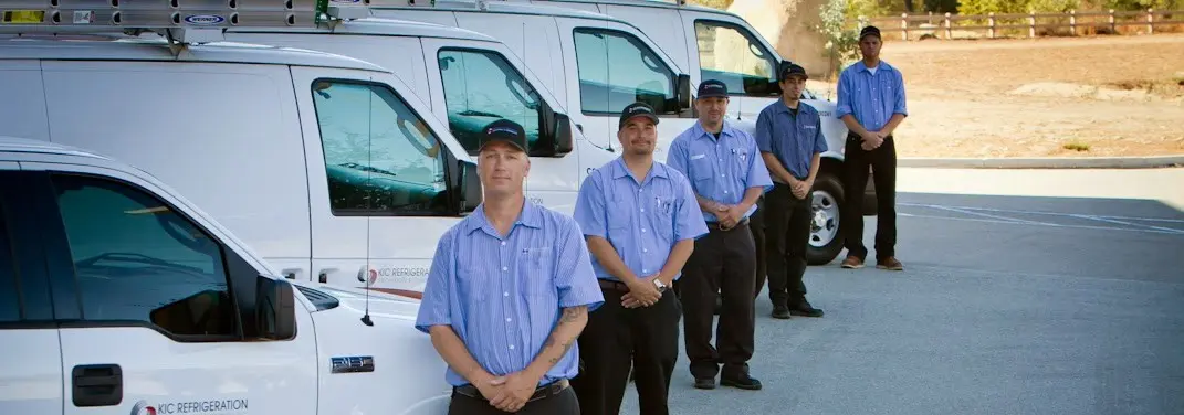 KIC Refrigeration crew ready for Mini Split Repair jobs across Monterey